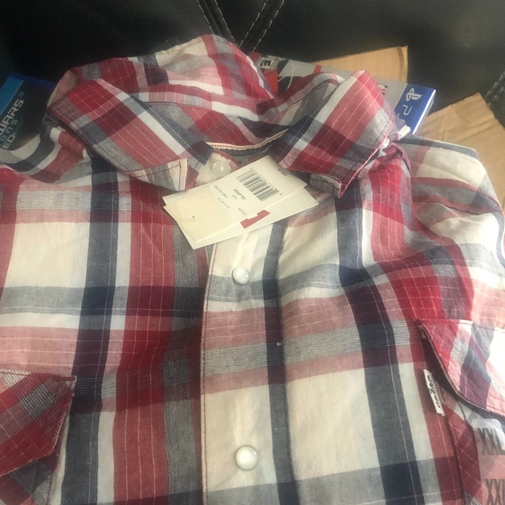 Men's Levi's® Plaid Button-Down Shirt